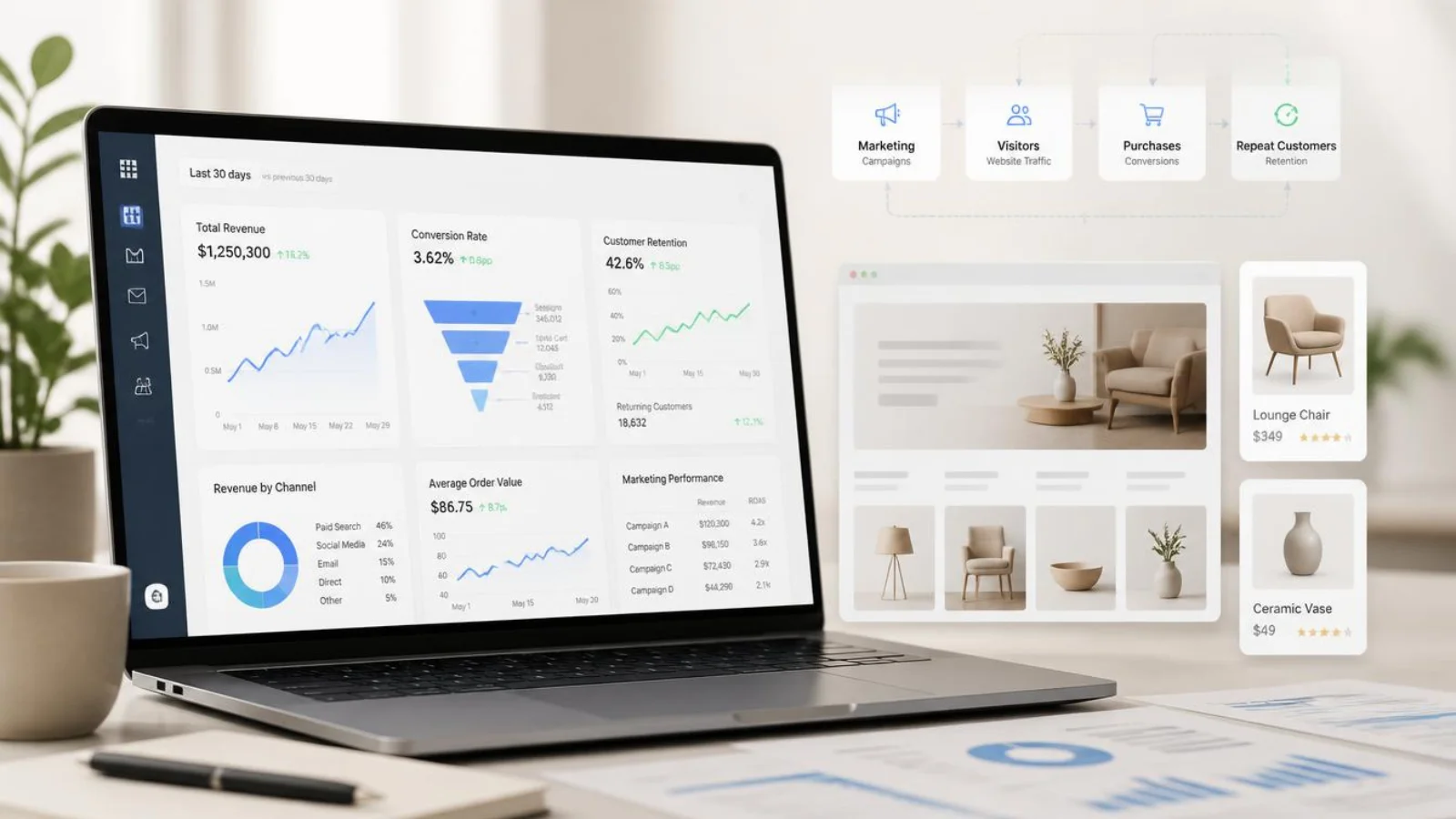 Data-driven ecommerce marketing